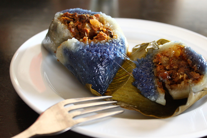 6.马来西亚当地食材做成的娘惹粽,口味独特 (摄影杜鑫茂)